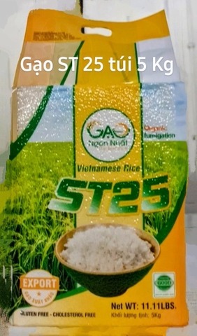 Gạo ST25 export - Gạo Ngon Nhất - Công Ty TNHH Gạo Ngon Nhất